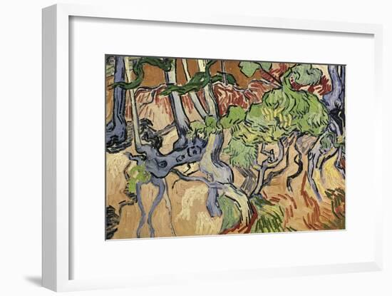 Tree Roots, 1890-Vincent van Gogh-Framed Giclee Print