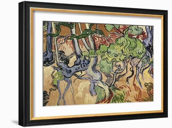 Tree Roots, 1890-Vincent van Gogh-Framed Giclee Print