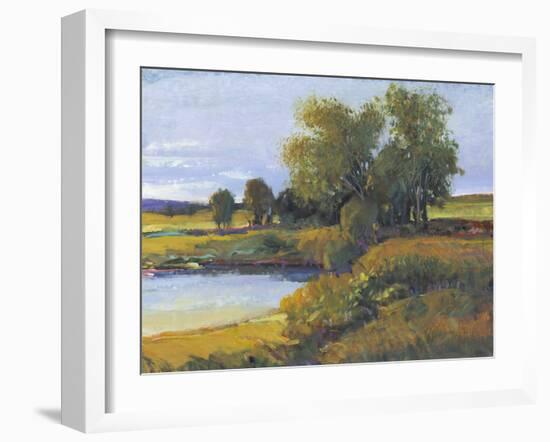 Tree's Reflection I-Tim O'toole-Framed Art Print