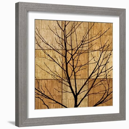 Tree Silhouette II-Chris Donovan-Framed Art Print