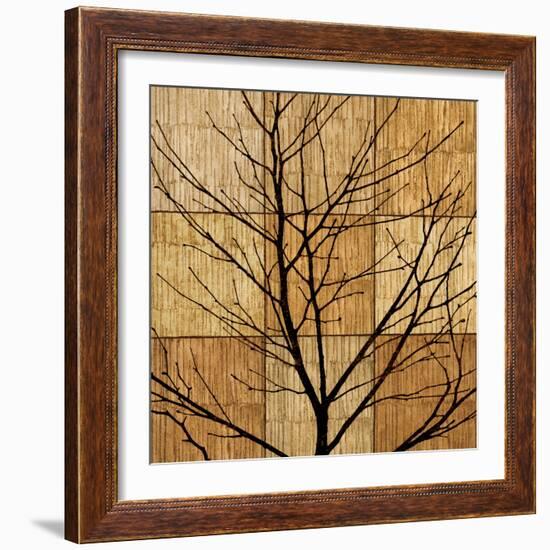 Tree Silhouette II-Chris Donovan-Framed Art Print