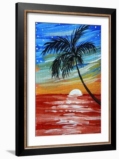 Tree Sinking Below-Megan Aroon Duncanson-Framed Art Print