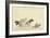 Tree Sparrow and Rock Dove, C. 1790-Kitagawa Utamaro-Framed Giclee Print