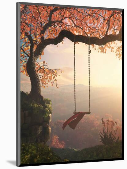 Tree Swing-Cynthia Decker-Mounted Art Print