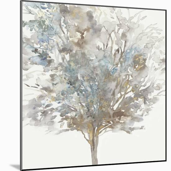 Tree Teal II-Allison Pearce-Mounted Art Print