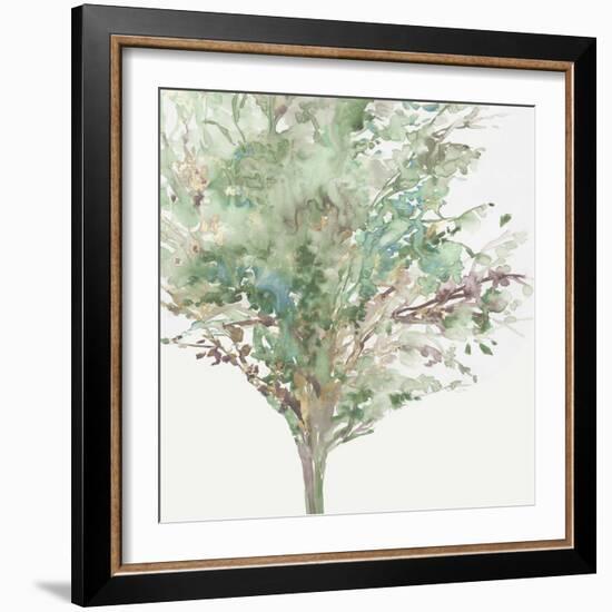 Tree Teal III-Allison Pearce-Framed Art Print