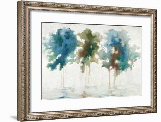 Tree Trio-Jacqueline Ellens-Framed Giclee Print