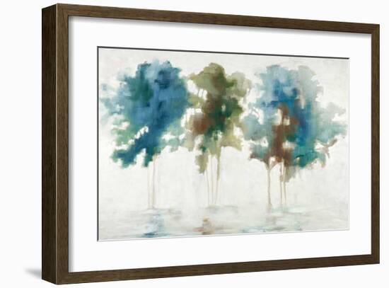 Tree Trio-Jacqueline Ellens-Framed Giclee Print