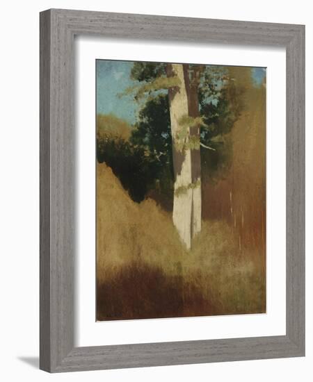 Tree with Blue Sky-Alfred Thompson Bricher-Framed Giclee Print