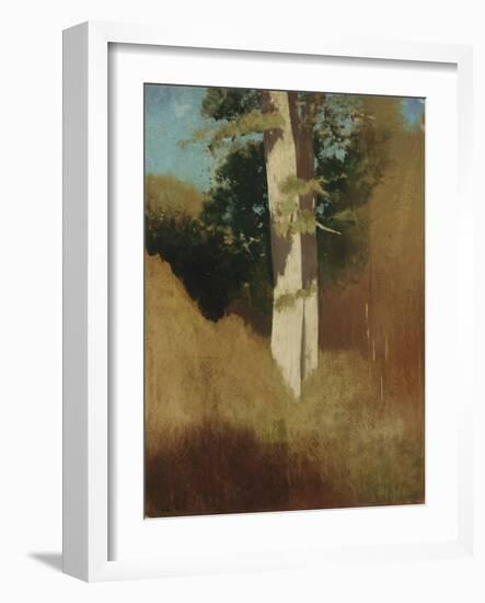 Tree with Blue Sky-Alfred Thompson Bricher-Framed Giclee Print