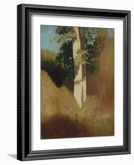 Tree with Blue Sky-Alfred Thompson Bricher-Framed Giclee Print