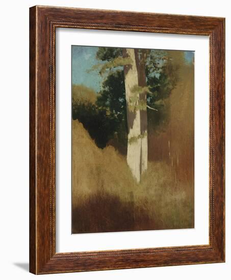 Tree with Blue Sky-Alfred Thompson Bricher-Framed Giclee Print