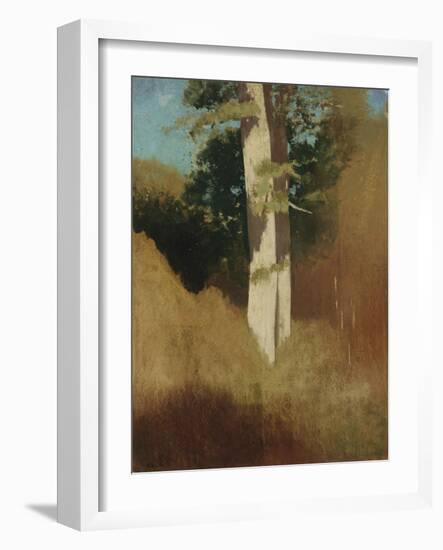 Tree with Blue Sky-Alfred Thompson Bricher-Framed Giclee Print