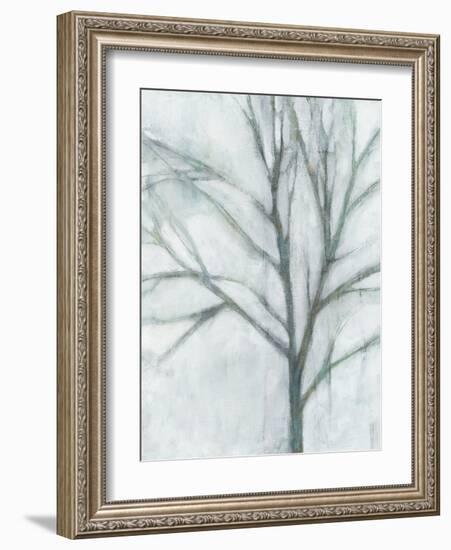 Tree with White Sky I-Jennifer Goldberger-Framed Art Print