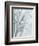 Tree with White Sky II-Jennifer Goldberger-Framed Premium Giclee Print