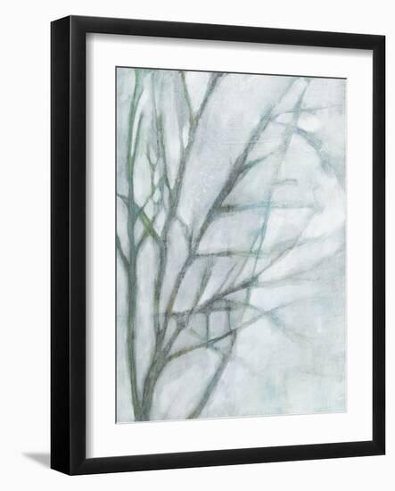 Tree with White Sky II-Jennifer Goldberger-Framed Art Print