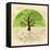 Tree World Concept-cienpies-Framed Stretched Canvas