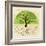 Tree World Concept-cienpies-Framed Art Print