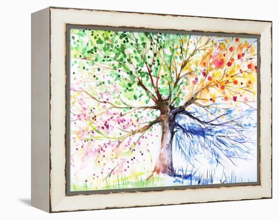 Tree-DannyWilde-Framed Stretched Canvas