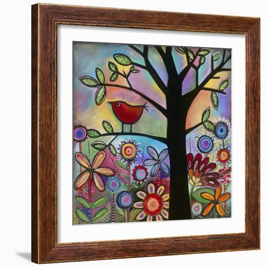 Tree-Carla Bank-Framed Giclee Print