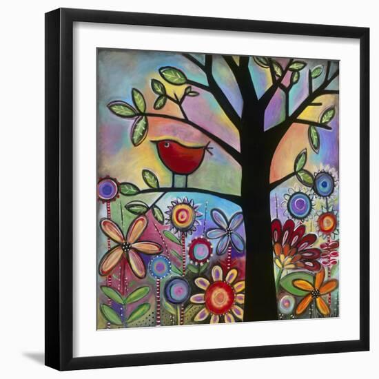 Tree-Carla Bank-Framed Giclee Print