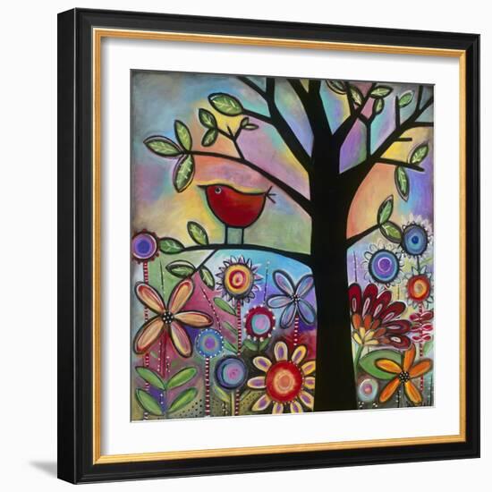 Tree-Carla Bank-Framed Giclee Print