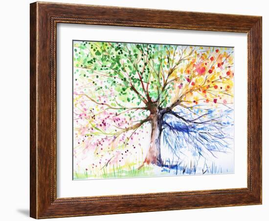 Tree-DannyWilde-Framed Art Print