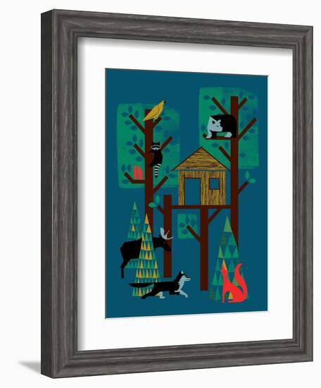 TreeHouse-null-Framed Giclee Print