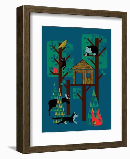 TreeHouse-null-Framed Giclee Print