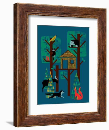 TreeHouse-null-Framed Giclee Print