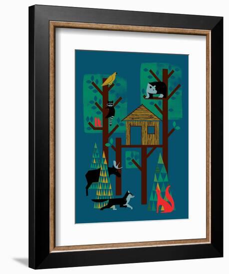 TreeHouse-null-Framed Giclee Print