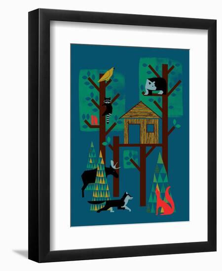 TreeHouse-null-Framed Giclee Print