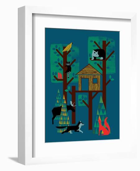 TreeHouse-null-Framed Giclee Print