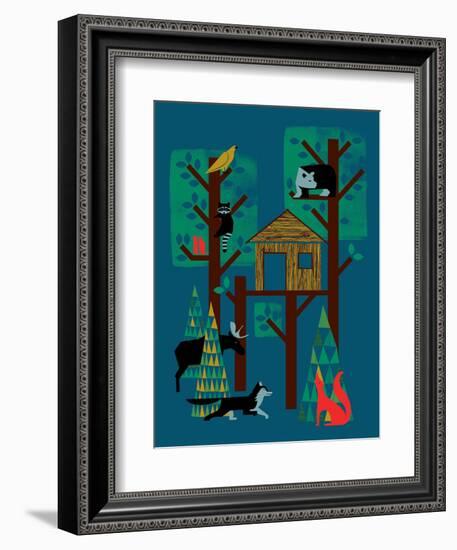 TreeHouse-null-Framed Giclee Print