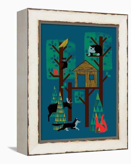 TreeHouse-null-Framed Premier Image Canvas