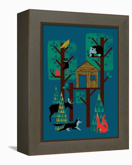 TreeHouse-null-Framed Premier Image Canvas