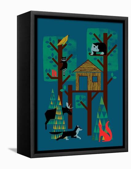 TreeHouse-null-Framed Premier Image Canvas