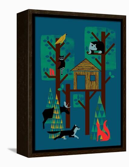 TreeHouse-null-Framed Premier Image Canvas