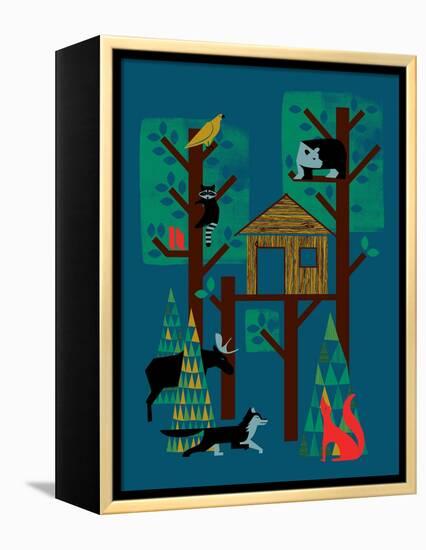 TreeHouse-null-Framed Premier Image Canvas