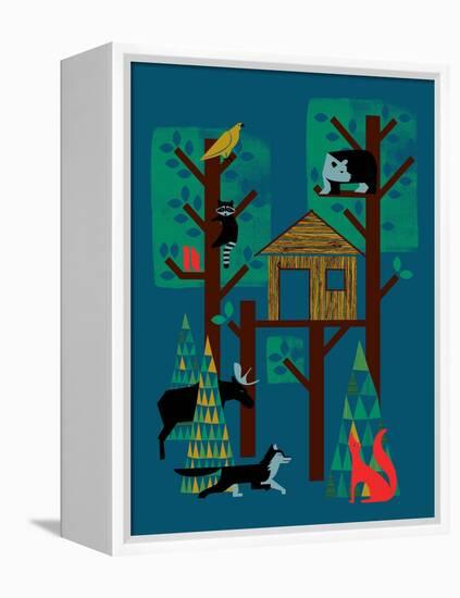 TreeHouse-null-Framed Premier Image Canvas