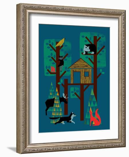 TreeHouse-null-Framed Giclee Print