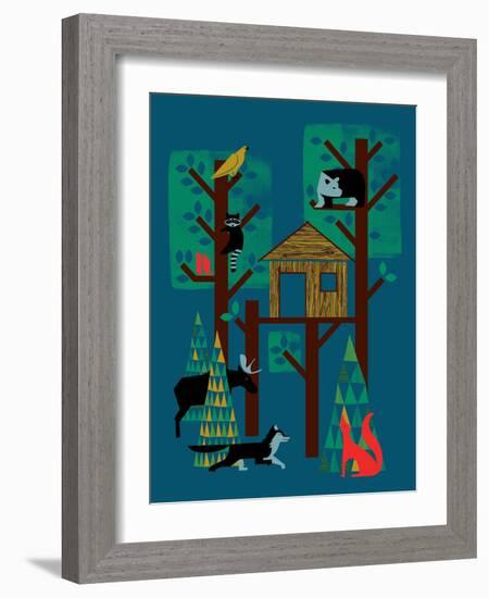 TreeHouse-null-Framed Giclee Print