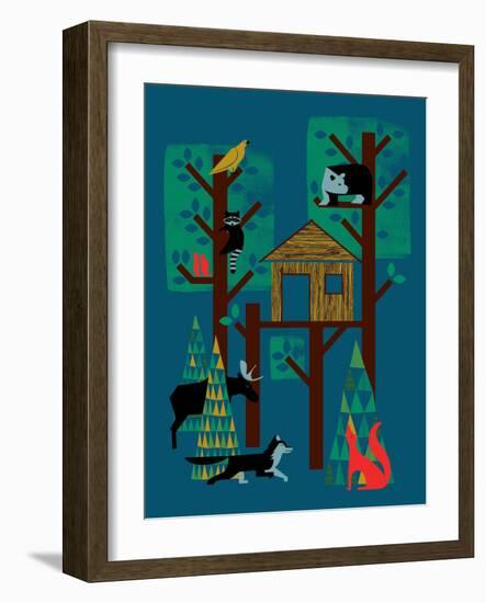 TreeHouse-null-Framed Giclee Print