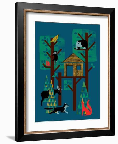 TreeHouse-null-Framed Giclee Print