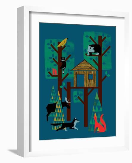 TreeHouse-null-Framed Giclee Print