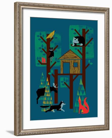 TreeHouse-null-Framed Giclee Print