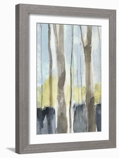 Treeline Diptych I-Jennifer Goldberger-Framed Art Print