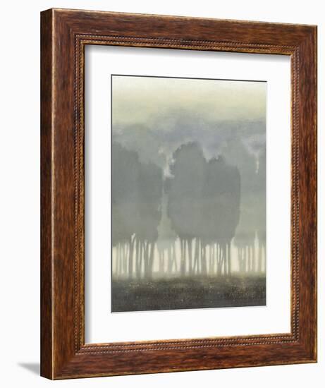 Treeline Haze II-null-Framed Art Print