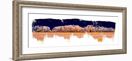 Treeline Panorama-Sisa Jasper-Framed Photographic Print