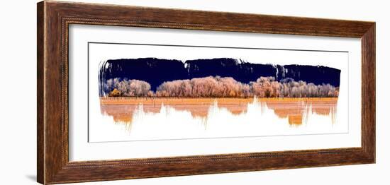 Treeline Panorama-Sisa Jasper-Framed Photographic Print